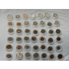 Image 1 : Lot Of 42 Coins In Protective Case - Good Condition 