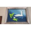 Image 8 : Assorted Framed Art Including Farmer Boy Print, Foil Print & Hand Painted Piece