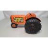 Image 1 : Vintage 10" Orange Louis & Marx Co Tin Toy Tractor 