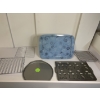 Image 1 : Miscellaneous Kitchen Items - Niagara Falls/Las Vegas, etc.  Blue Standing Tray 