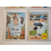 Image 5 : x10 Assorted 1959 & 1968 Topps Baseball Cards: Including Rarer Cards - See Description!