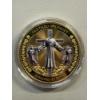 Image 1 : Rare Clothed in Christ Prayer Coin - In Protective Holder - Mint Condition