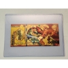 Image 1 : RARE 1996 Pokémon 999999 Gold Foil Note - Charizard - Mint Condition in Protective Holder
