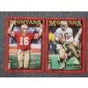 Image 3 : Three Assorted Upper Deck 1995 Joe Montana Football Trading Cards