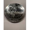 Image 1 : 2015 New York Saratoga 5 oz .999 Fine Silver Large Coin - Mint Condition