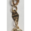 Image 6 : 14K Yellow Gold Milor Hollow 20" Rolo Style Change - Weight: 9.3g