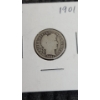 Image 2 : 1901 & 1915-S Barber 90% Silver Dimes