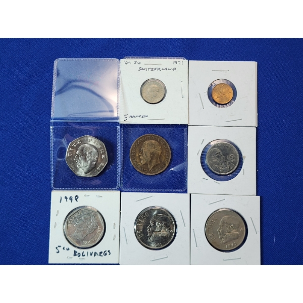 Assorted Higher-Grade Nice World Coins - See Description! 