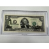 Image 1 : 2003 United States Jefferson MAINE $2.00 Bill In Hard Case Holder - Mint Condition - RARE