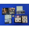 Image 1 : Assorted U.S. Coin Collections, Copy Coin & $100 Franklin Silver Bill Series 2005 - See Description!