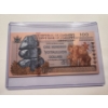 Image 1 : Republic of Zimbabwe 100 Yottalillion Gorilla UV Note in Protective Holder - Mint Condition
