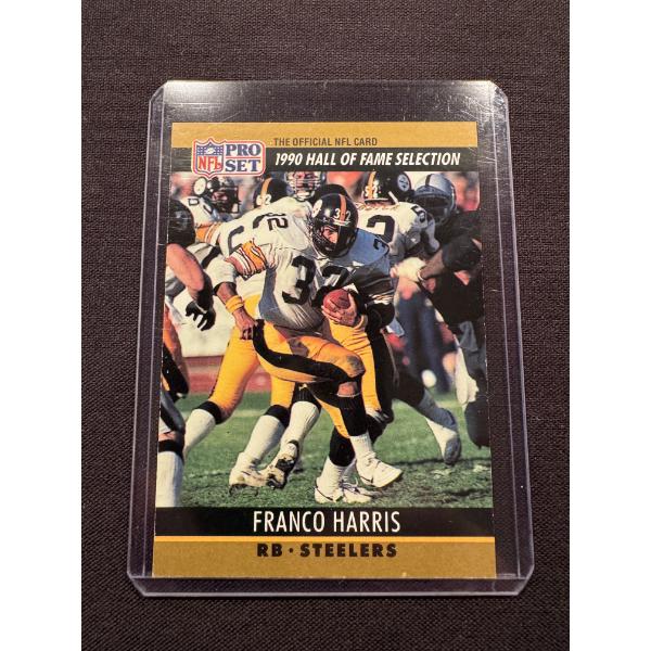 1990 Pro Set Franco Harris Steelers Super Bowl Supermen Football Card - Mint Condition