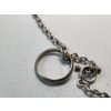 Image 3 : Sterling Silver Chain Necklace With Ring and Toggle Clasp - 20in - TW: 41.6g