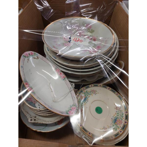 Box Lot - Vintage China As Shown - See Pics