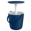Image 1 : Keter Go Bar 4.2-Gallon Drinks Cooler with Handle & Pop-Up Table, Midnight Blue