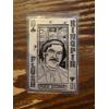 Image 1 : Pablo Escobar 1 Troy Oz Silver Card - 10 of Clubs - Kingpin Flush Series 322/350 - STL Mint