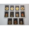 Image 2 : The Bradford Exchange Mint "The Complete NFL Gold Dollar Collection" - Set of 11 Coins