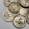 Image 2 : Mix of Assorted Years 90% Silver U.S. Quarters - Face Value: $2.75