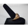 Image 3 : 10K Gold Class Ring With Blue Stone - Size 9 - Total Weight: 7.6g