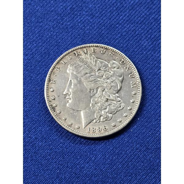 1896 Morgan Silver Dollar - Nice High-Grade Coin