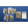 Image 1 : Pokemon Burger King Jigglypuff 23K Gold-Plated Trading Card & (5) Kanto League Thunder Badge Pins