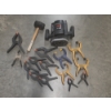 Image 1 : Skil Router, Rubber Mallet, & Large Group Of Hand Clamps In Great Condition