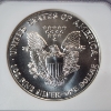 Image 4 : 1992 American Silver Eagle $1 - 1 oz .999 Fine Silver - Graded by NGC MS 69