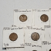 Image 2 : Lot of 38 Assorted Lincoln Wheat Cents - 1930's - Various Conditions & Errors - Face Value: $0.38