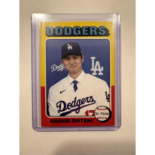 Limited Edition 2024 SHOHEI OHTANI Baseball Card In Protective Holder - Mint Condition
