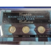 Image 5 : U.S. Coin Collections: Silver Dimes, "The Lost" Kennedy Half Dollars & Olympic Gold Stamp Replica