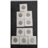 Image 1 : (5) 90% Silver Washington Quarters & (5) 90% Silver Standing Liberty Quarters Face Value: $2.50