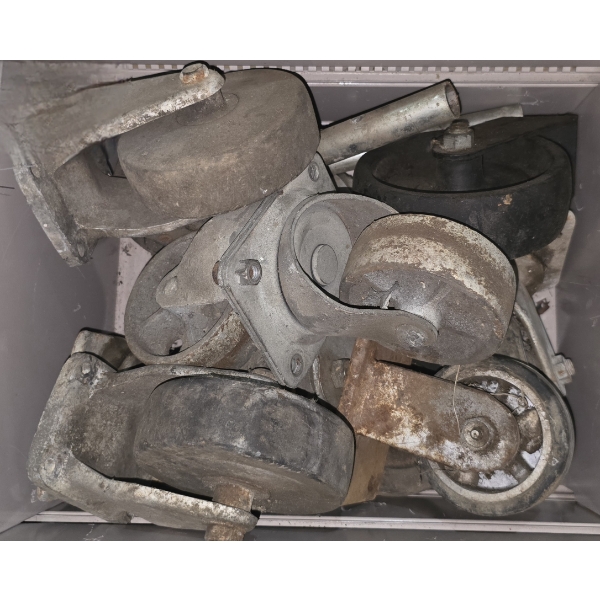 Lot of Large Casters 3" and Above