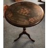 Image 1 : PICKUP IN CANTON - Excellent Condition 22''x15'' Wood Hand Painted Small Table/Plant Stand 