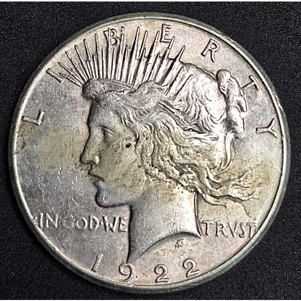 1922-S Silver Peace Dollar