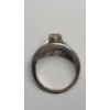 Image 5 : Women's Sterling Silver Ring With White Stones - Size 7 - Weight: 5.5g