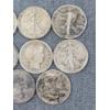 Image 3 : $4 Face Value in 90% Silver United States Half Dollars - Ft. Walking Liberties, Franklins & Barber!