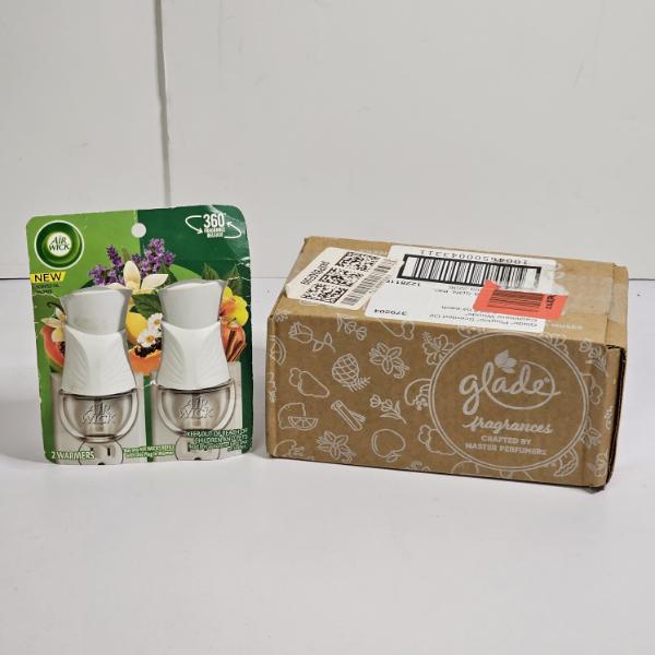 Air Wick Plug-In Warmers and Glade Fragrances Scented Oil Refill Box