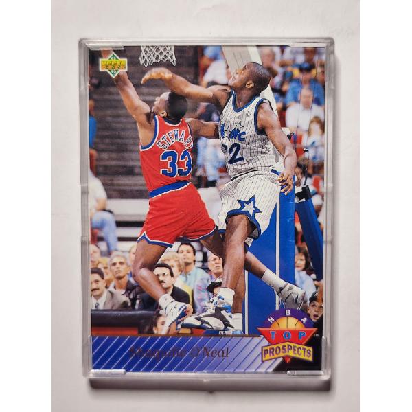 Shaquille O'Neal Upper Deck 1993 NBA Top Prospects #474 Basketball ROOKIE Trading Card