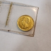 Image 2 : 1871 8K Gold Miniature Spanish Amadeo I Replica Coin Token