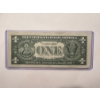 Image 2 : 1957-B United States Washington Silver Certificate $1.00 Bill In Protective Holder - Blue Seal