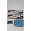 Image 1 : Collection Of (4) Vintage Advertising Tins - Victor Needles, Wallace Pencil Company, Edgeworth 