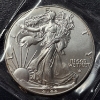 Image 1 : 2022  United States Silver 1 Oz  .999 Eagle Uncirculated