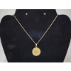 Image 1 : 1995 $5 American Eagle 1/10th oz Fine Gold Coin - 14K Gold 24" Necklace & 14K Gold Pendant TW:10.6g