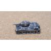 Image 4 : Hand Crafted 1:200 Scale 999 Pure Silver WWII T-34 Vehicle By Investment Caster -Weight: 24.2g