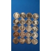 Image 4 : Tube Of (20) 1 ADVP Ounce .999 Fine Copper Rounds With Assorted Motifs