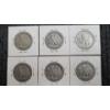 Image 5 : (6) Walking Liberty 90% Silver Half Dollars 1934, 1936-D, 1936, 1939, 1942-S & 1942 Face Value: $3