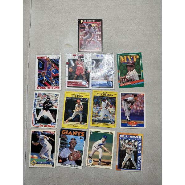 Assorted Trading Cards - Baseball and Basketball