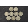Image 2 : US VINTAGE COINS - V NICKELS - ASSORTED 9 LIBERTY V - NICKELS - SEE PICS