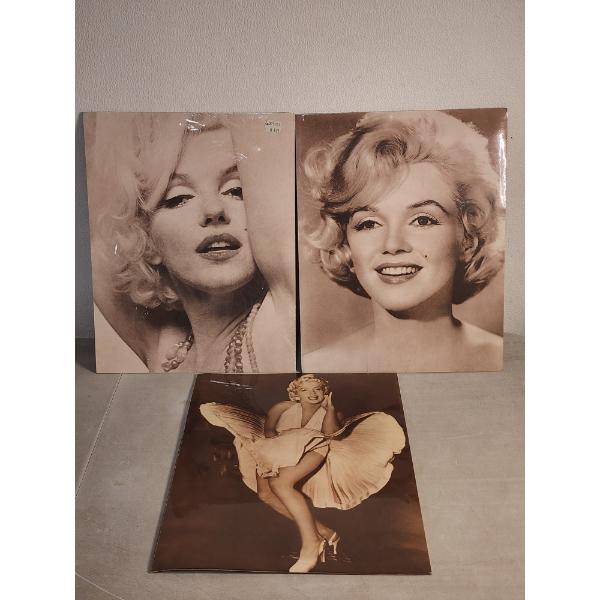 Three Marilyn Monroe 11"X14" Photos in Sealed Packaging! 