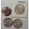 Image 2 : (4) United States 1964 90% Silver Kennedy Half Dollars - Face Value: $2.00